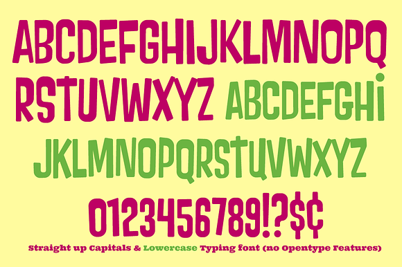 Pink Broccoli in Display Fonts - product preview 1