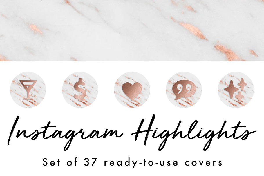 37 Instagram Story Highlight Covers in Instagram Templates - product preview 8