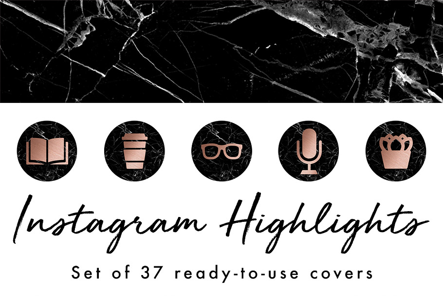 37 Instagram Story Highlight Covers in Instagram Templates - product preview 8