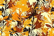 blooming chestnut pattern | JPEG