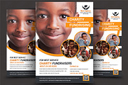 Charity Fundraisers Flyer Templates