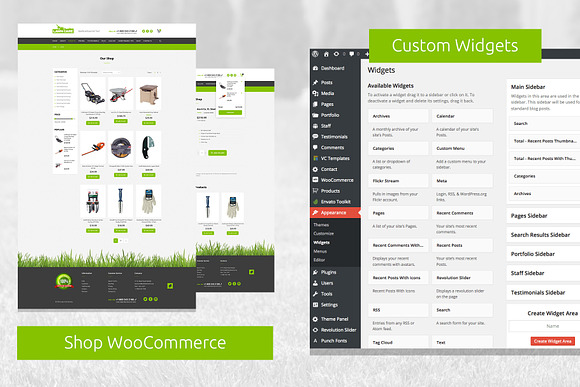 Lawn Care - WordPress theme in WordPress Business Themes - product preview 3