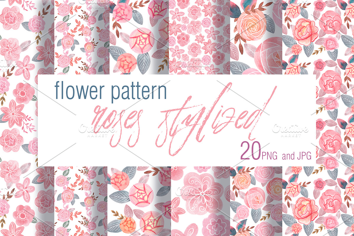 Shy bud+BONUS in Patterns - product preview 8