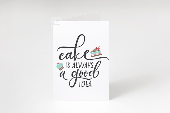Greeting Card A6 A5 mockup invite in Print Mockups - product preview 5