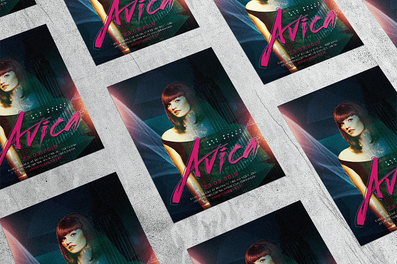 All Night Avica in Flyer Templates - product preview 3