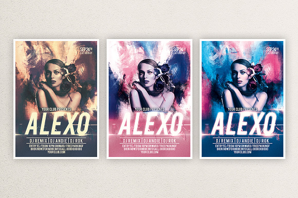 Alexo in Flyer Templates - product preview 1