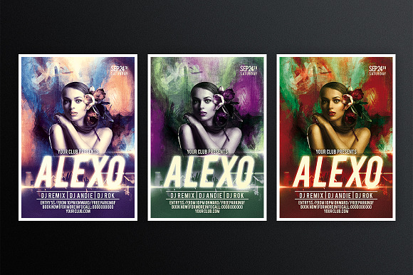 Alexo in Flyer Templates - product preview 2