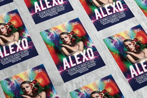 Alexo in Flyer Templates - product preview 3