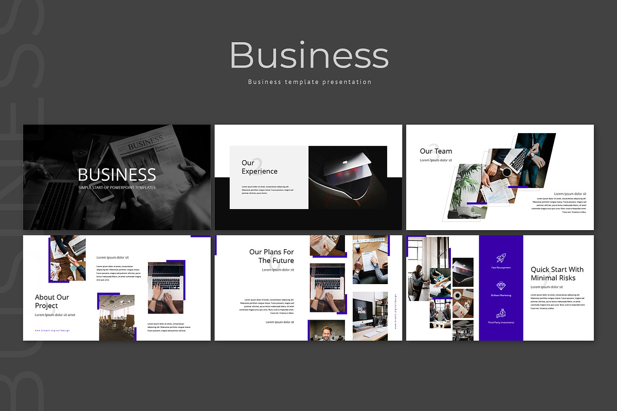 Success - template presentation P+K in Keynote Templates - product preview 8