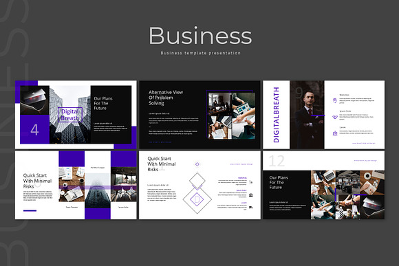Success - template presentation P+K in Keynote Templates - product preview 1