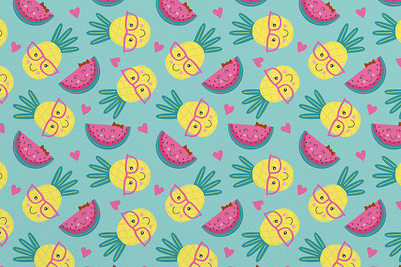 fruits and ice cream collection in Illustrations - product preview 4