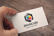 Brain Cube Logo