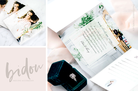 Photographer Pricing Template in Brochure Templates - product preview 1