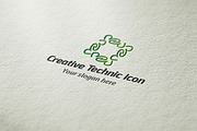 Creative Technic Icon Logo