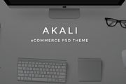Akali eCommerce PSD theme