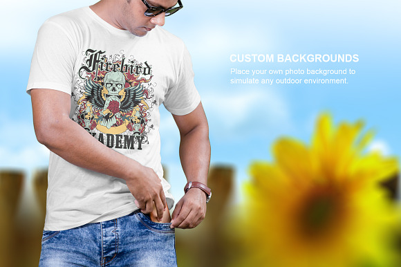 Mens Tshirt Mockup Vol 1.5.1.2 in Product Mockups - product preview 2