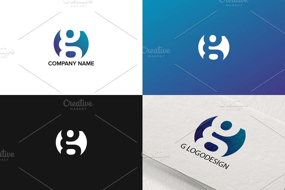 Letter G logo design in Logo Templates - product preview 8