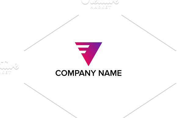 Letter F logo design in Logo Templates - product preview 1