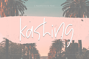 Kashing - A Chic Handwritten Font
