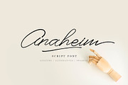 Anaheim script pro font ( update )