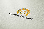 Creative Diamond Logo