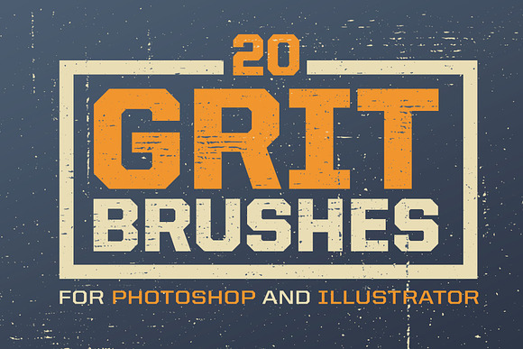 Grit Photoshop & Illustrator Brushes in Photoshop Brushes - product preview 4