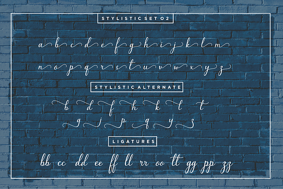 Bluebell - Calligraphy Font in Urban Fonts - product preview 10