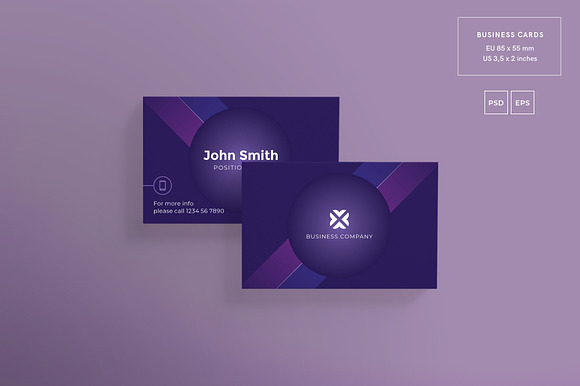 Business Cards | Marketing Agency in Business Card Templates - product preview 1