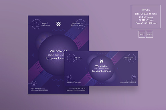 Flyers | Marketing Agency in Flyer Templates - product preview 1