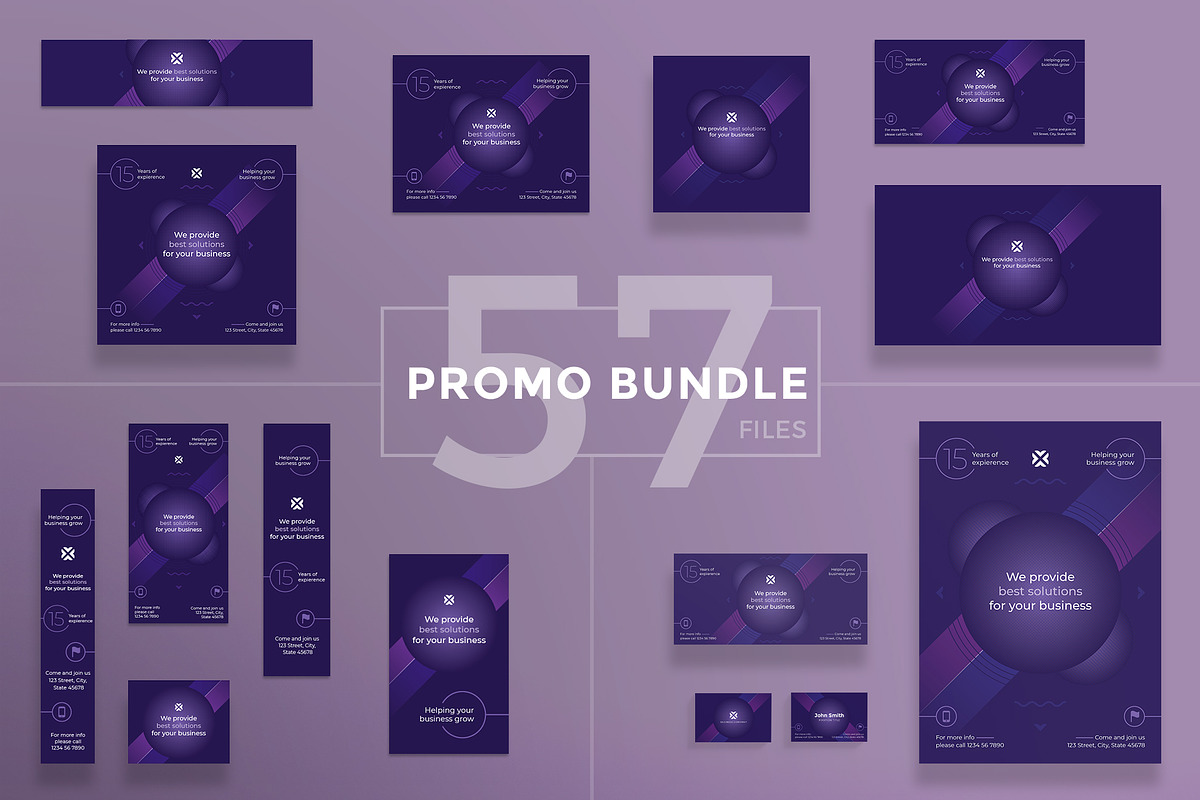 Promo Bundle | Marketing Agency in Templates - product preview 8