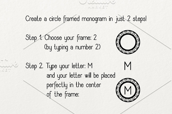 Monogram Framer in Monogram Fonts - product preview 1