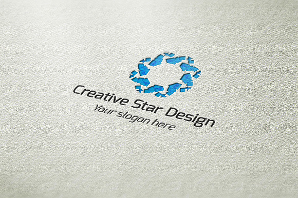 Creative Star Design Logo in Logo Templates - product preview 1