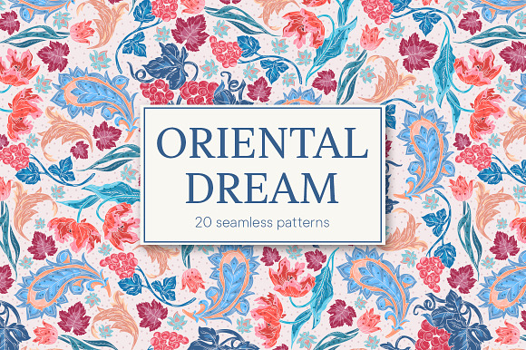 Oriental Dreams patterns in Patterns - product preview 1