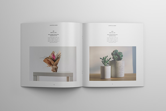 Floral Portfolio in Brochure Templates - product preview 10