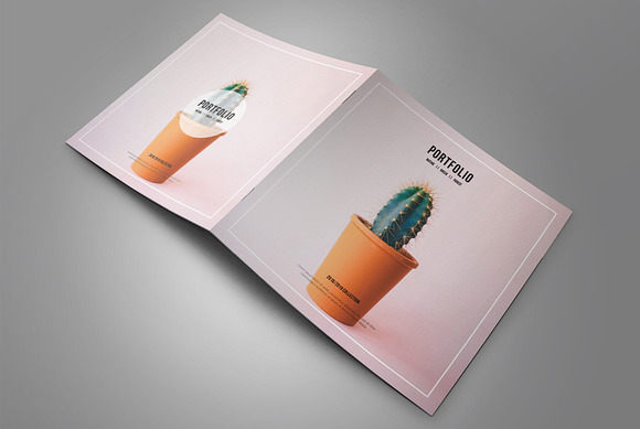Floral Portfolio in Brochure Templates - product preview 14