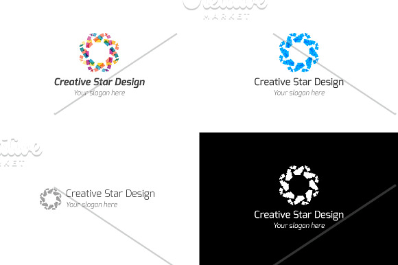 Creative Star Design Logo in Logo Templates - product preview 2