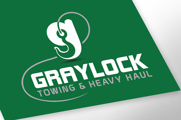 Towing logo with G letter in Logo Templates - product preview 1