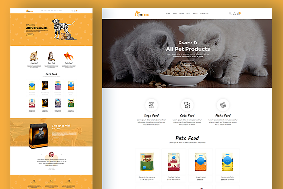 PetFood - Animal Care Shopify Theme in Themes - product preview 8