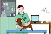 Animal Medical Care Concept