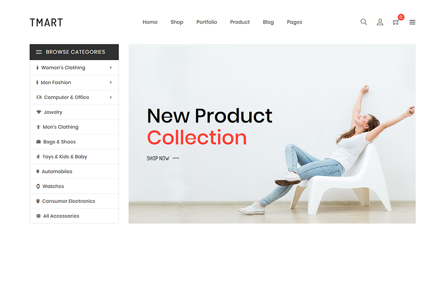 Tmart - Minimalist Shopify Theme in Themes - product preview 8
