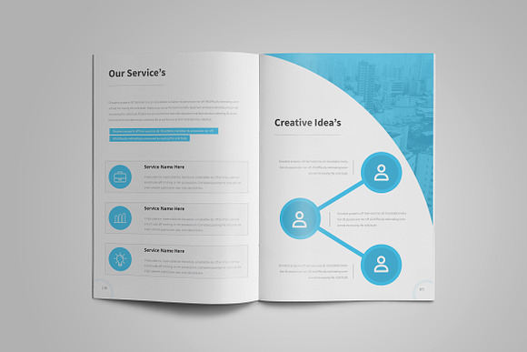 Brochure Design: 16 Pages in Brochure Templates - product preview 4