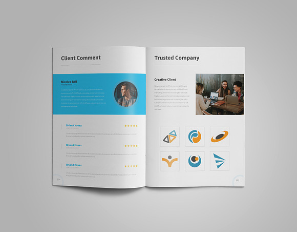 Brochure Design: 16 Pages in Brochure Templates - product preview 7
