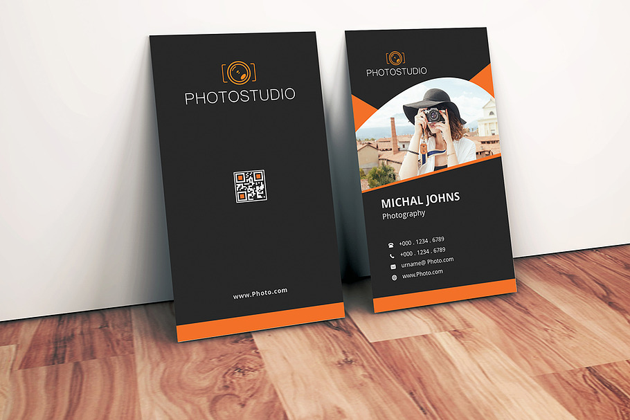 Photography Business Card in Business Card Templates - product preview 8