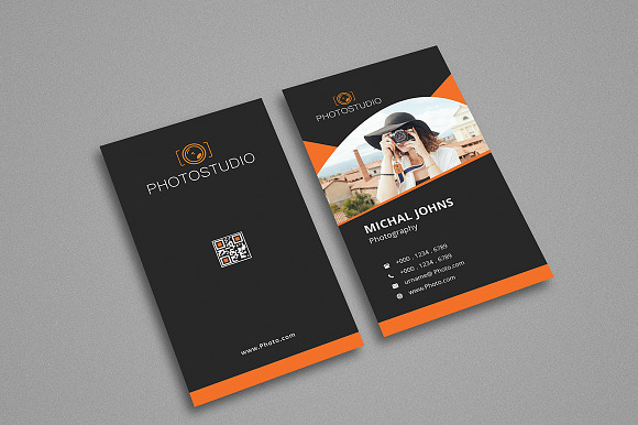 Photography Business Card in Business Card Templates - product preview 5