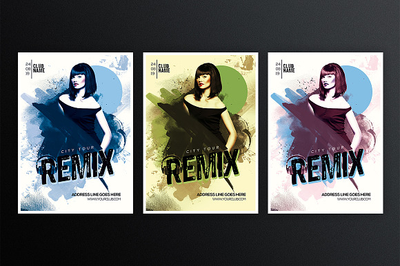 Remix Sun Shine in Flyer Templates - product preview 1