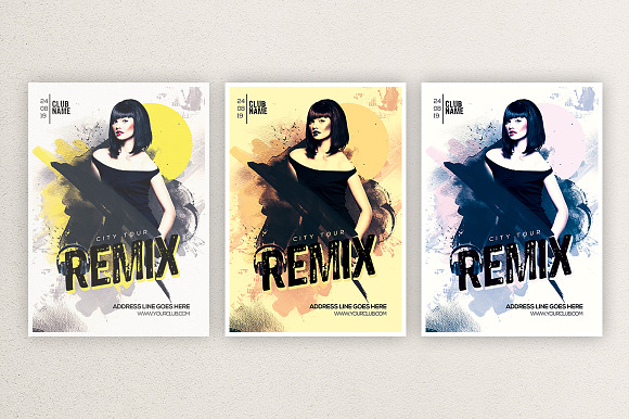 Remix Sun Shine in Flyer Templates - product preview 2