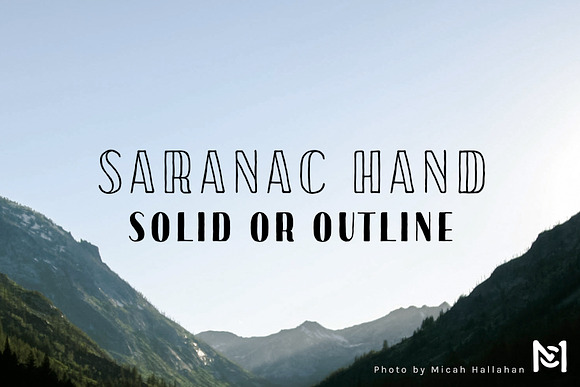 Saranac Hand Font in Display Fonts - product preview 7