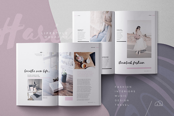 Hasia - Lifestyle Magazine in Magazine Templates - product preview 2