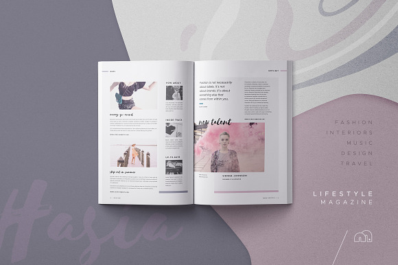 Hasia - Lifestyle Magazine in Magazine Templates - product preview 3