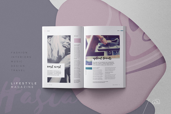 Hasia - Lifestyle Magazine in Magazine Templates - product preview 4